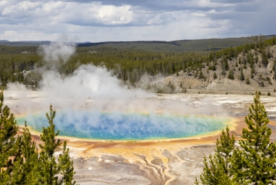 Grand Prismatic Spring Yellowstone NP 2025